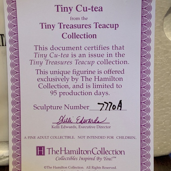 Teacup fairy Hamilton collection - Picture 5 of 6